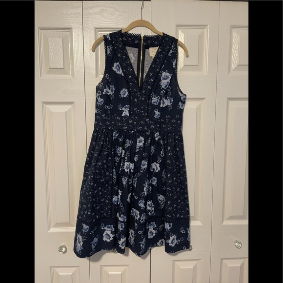 Kate Spade Prairie rose fit and flare dress Size 10 - Picture 1 of 2